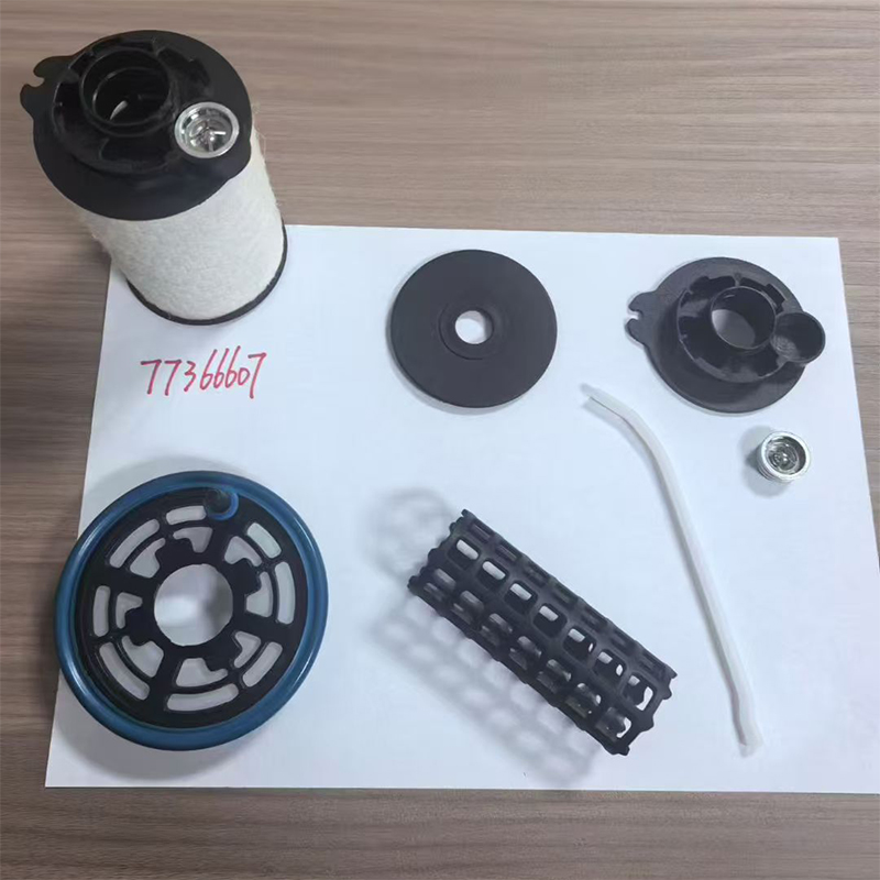 Suitable for model 77366607 diesel filter, complete set of plastic structural components