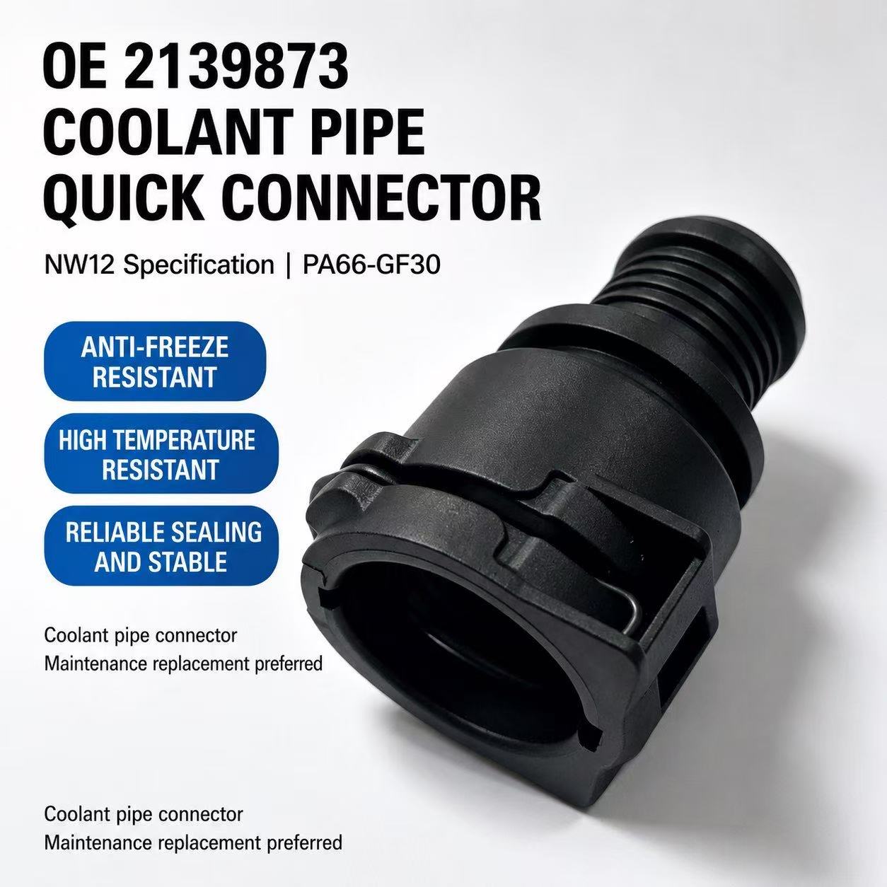 OE2139873 NW12 Coolant Pipe Quick Connector